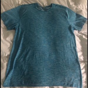 Lululemon Mens Blue short sleeve XL